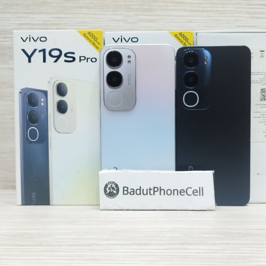 VIVO Y19S PRO 6/128GB 4/64GB HP BEKAS SECOND FULLSET