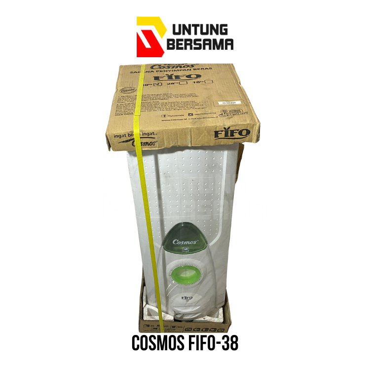 COSMOS FIFO-38 RICE BOX /TEMPAT PENYIMPANAN BERAS ANTI KUTU