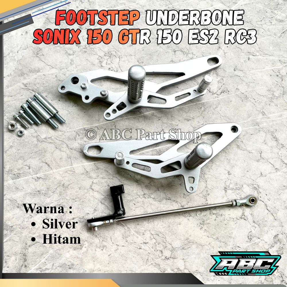 Underbone Sonic 150R / GTR150 Custom Bukan RCB ES2 RC3 – Stick UB Footstep Honda Sonic 150R New