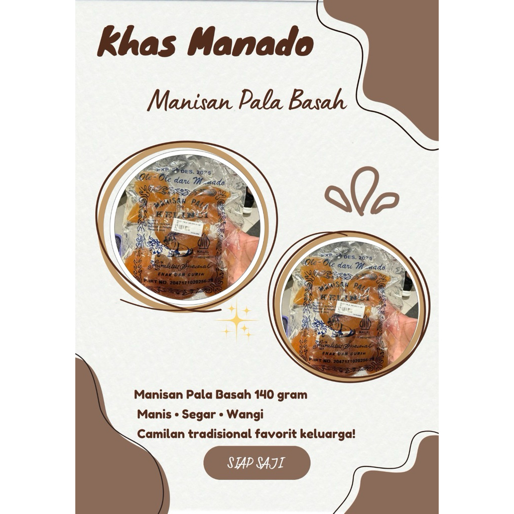 Manisan Pala Basah