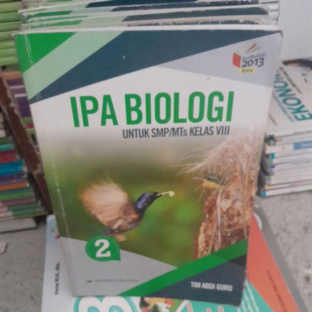 buku IPA biologi untuk smp/mts kelas 8 buku bekas yang ori
