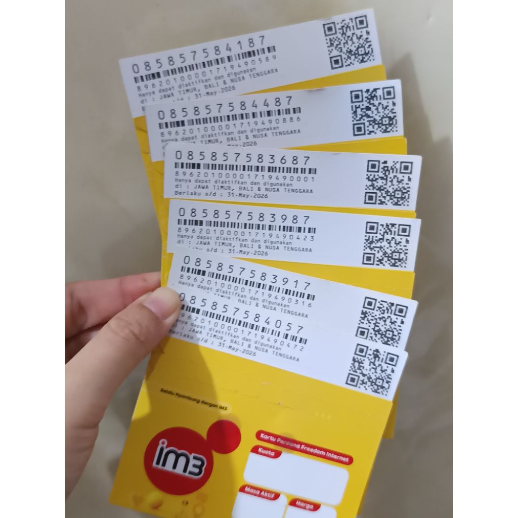 Nomor Cantik Indosat HOKI Maju Mapan (5758) Istimewa