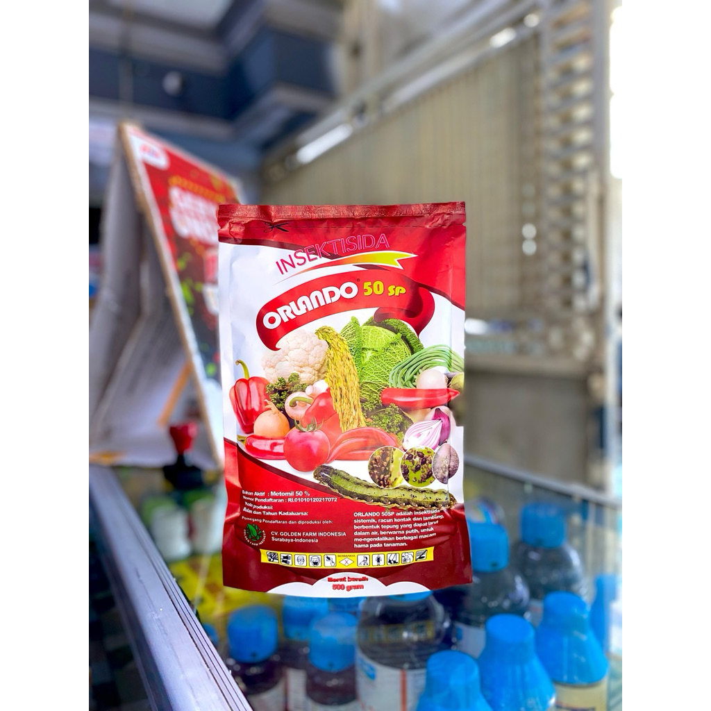 Insektisida ORLANDO Metomil 50SP 500gram