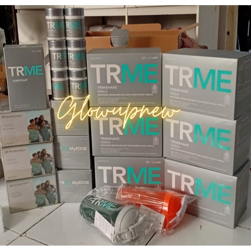 TRME DIET TWS V2 3 BULAN LENGKAP TR ME DIET FULLSET PROGRAM DIET TRME TR ME TWS V2 TR90 DIET NU SKIN