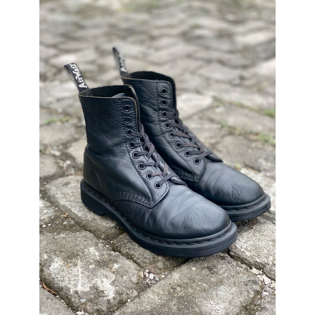 Dr Martens 1460 Pascal Mono Black Virginia 5uk