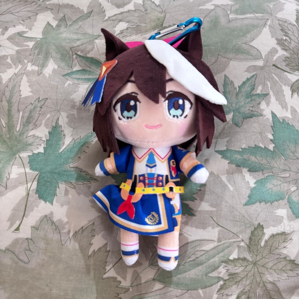 Tokai Teio Glorious Azure Ver Plush Uma Musume Pretty Derby Carabiner Nuigurumi