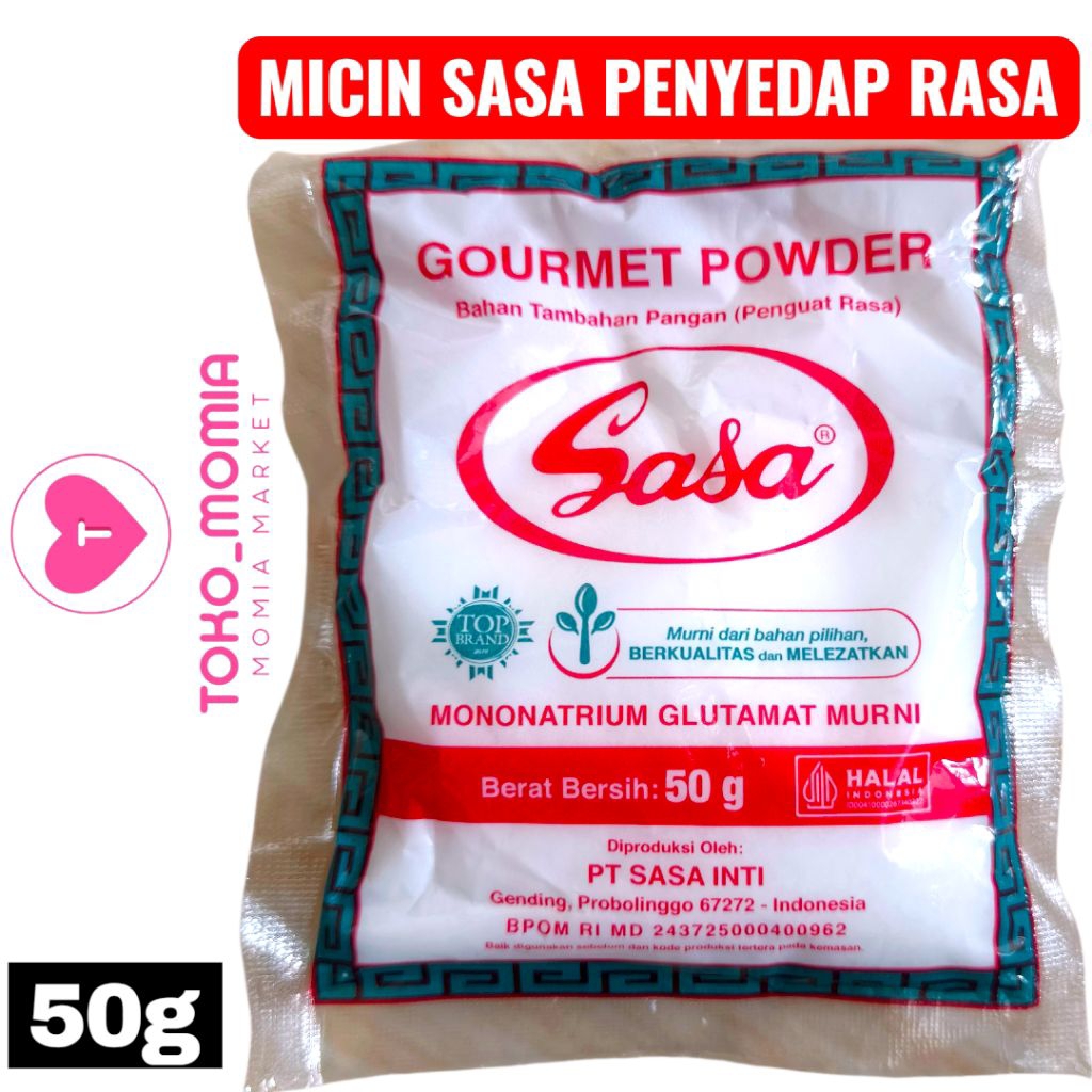 Penyedap Rasa SASA 50gr / Micin SASA /Gourmet Powder