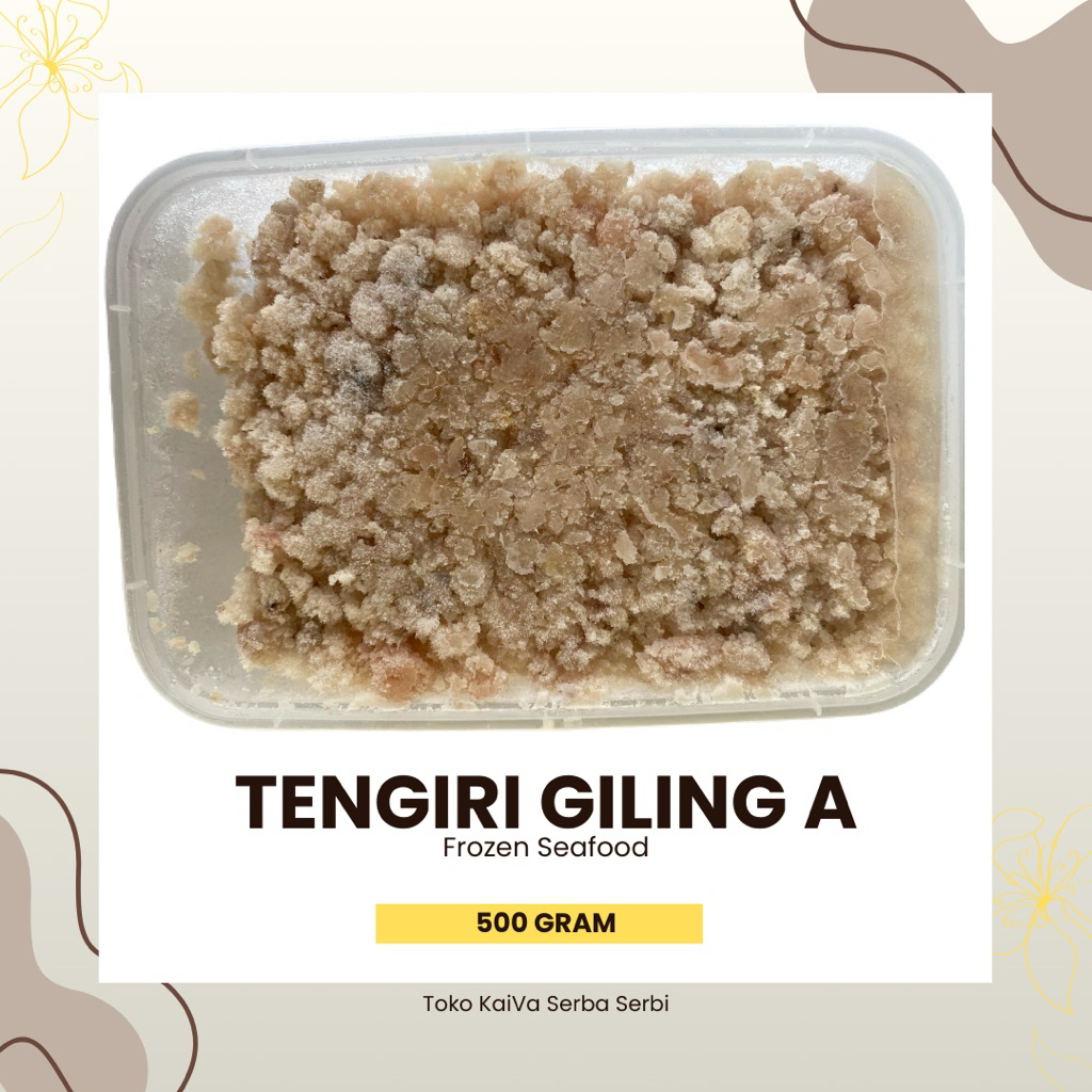 TENGIRI GILING 500 GRAM | TENGGIRI GILING | IKAN LAUT | IKAN TENGIRI | DAGING TENGIRI