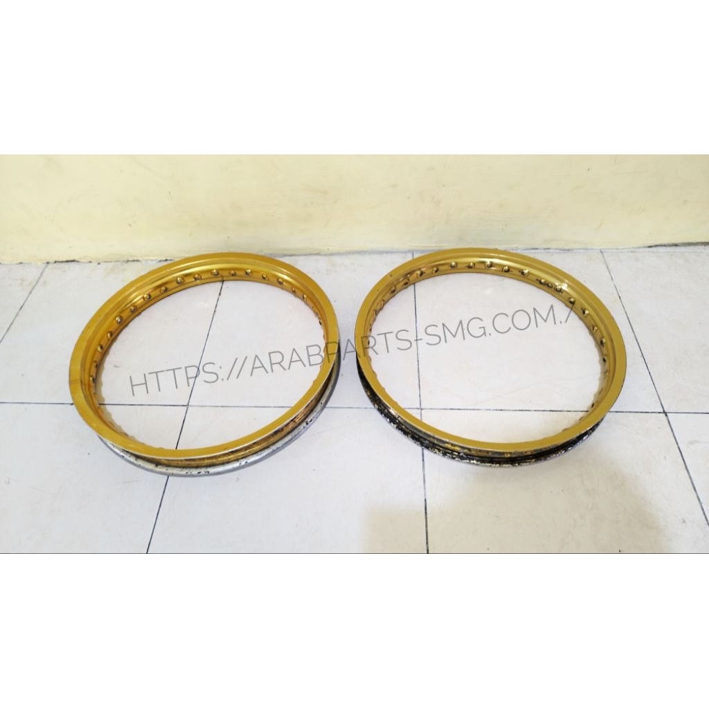Velg Motor Racing Lawasan TMT Ring 17 185/160 - Ringan, Tahan Karat, Desain Sporty