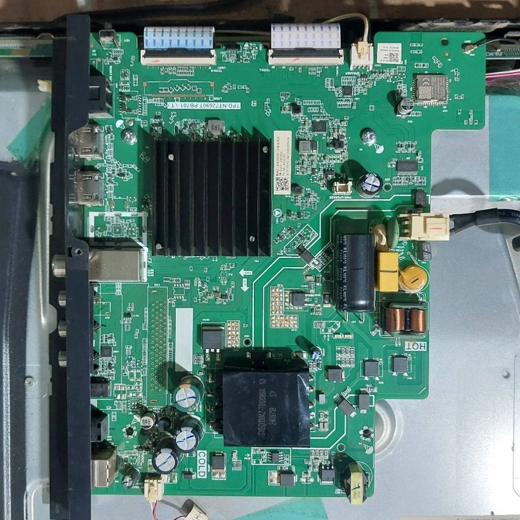 MESIN MAINBOARD MOTHERBOARD MOBO MODUL MODULE MB TV HISENSE 43E4H