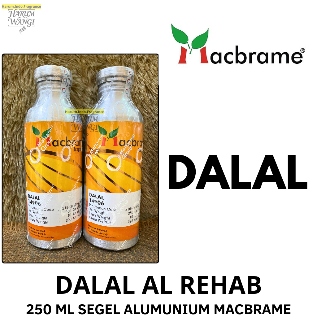 Bibit Parfum DALAL (250 ML SEGEL Alumunium) MACBRAME