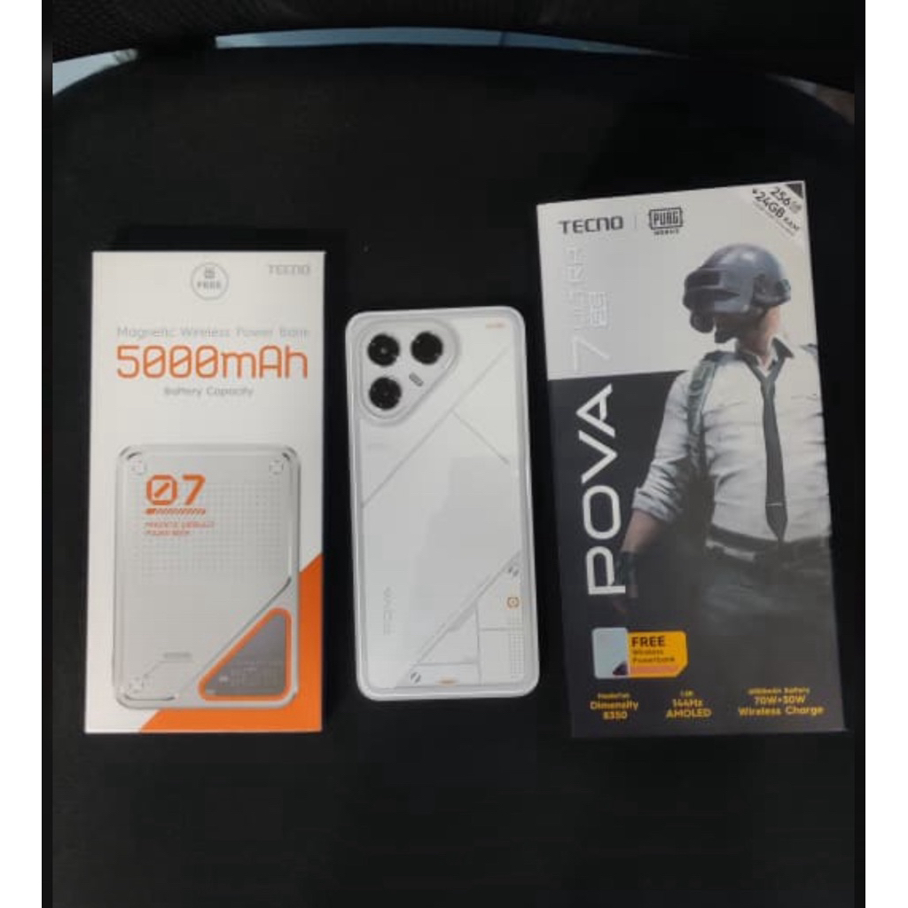tecno pova 7 ultra ram 12 / 256 resmi baru segel BNIB