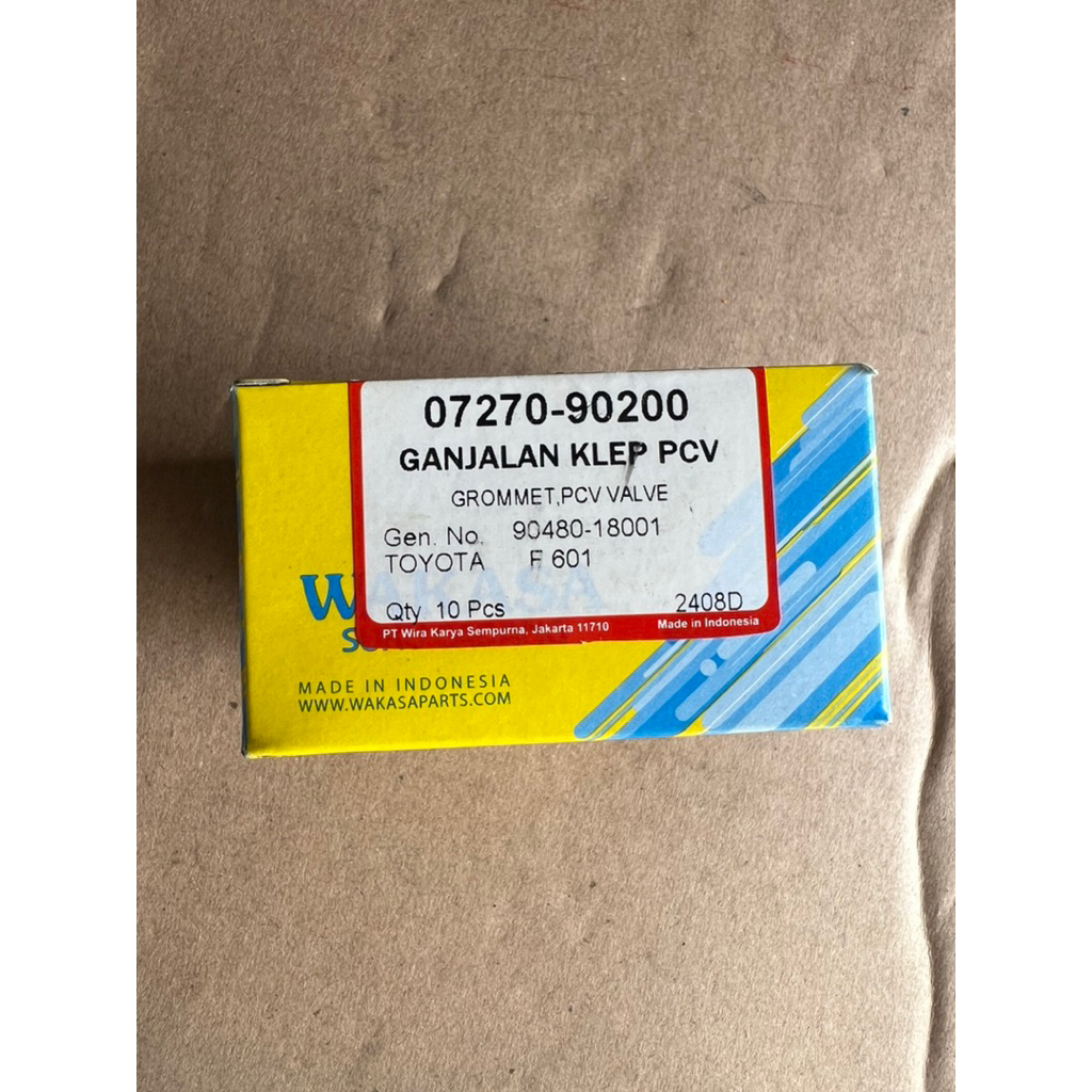 GROMMET PCV VALVE KARET GANJALAN PCV AVANZA RUSH MEREK WAKASA