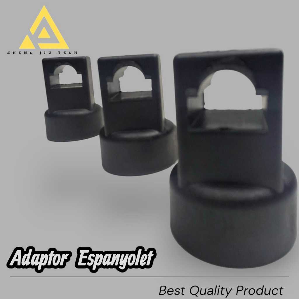 Aksesoris Panel Adaptor espanyolet dudukan Espanyolet PVC tinggi 38 & 34