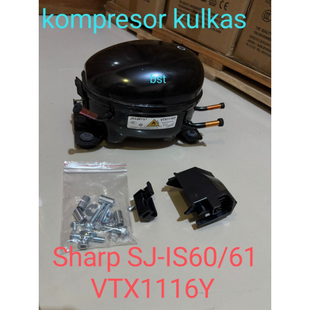 KOMPRESOR KULKAS SHARP 2PINTU INVERTER VTX1116Y