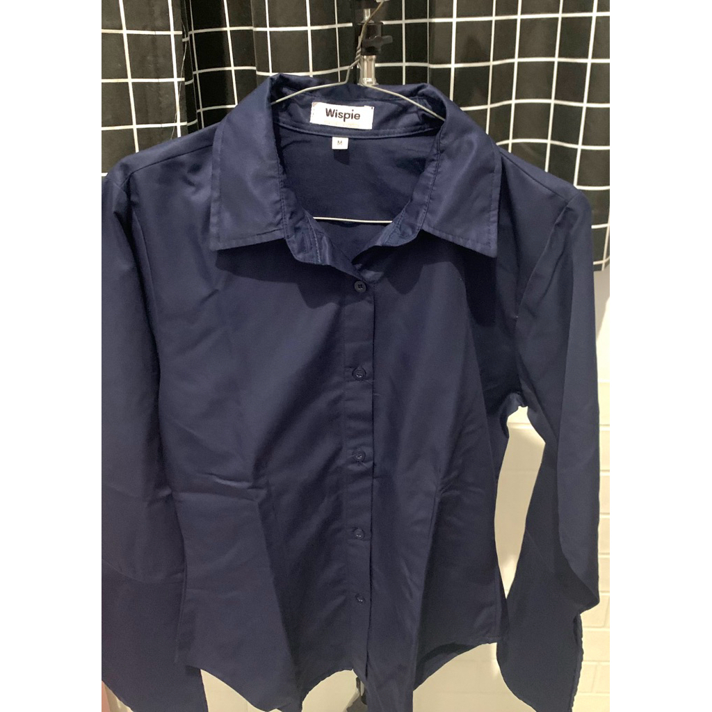 pl kemeja wispie navy size m