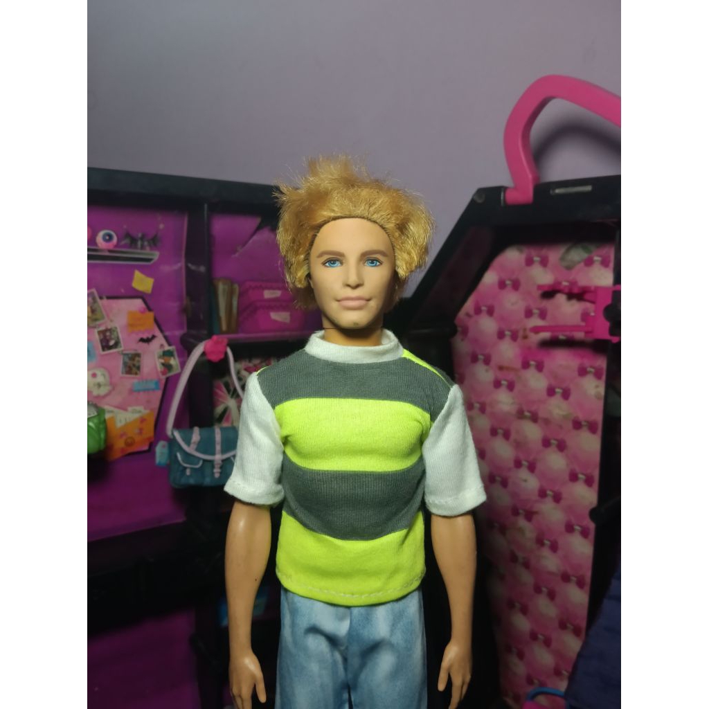 Ken Barbie Berambut Mattel Preloved (minus)