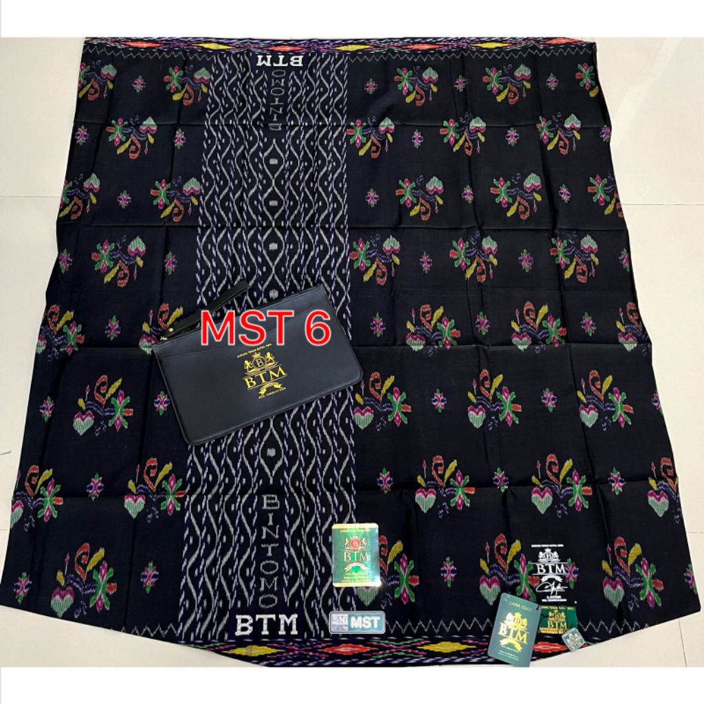 SARUNG BTM MST FULL SUTERA 100% MOTIF BHS