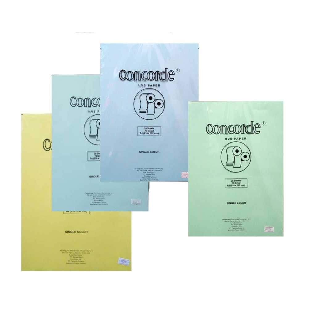 Concorde Paper - Kertas Concorde A4 20 Sheets
