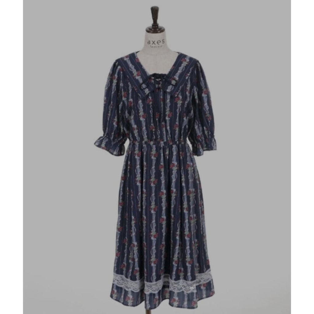 Floral Kawaii Lolita Dress Brand From Axes Femme Ori 100%