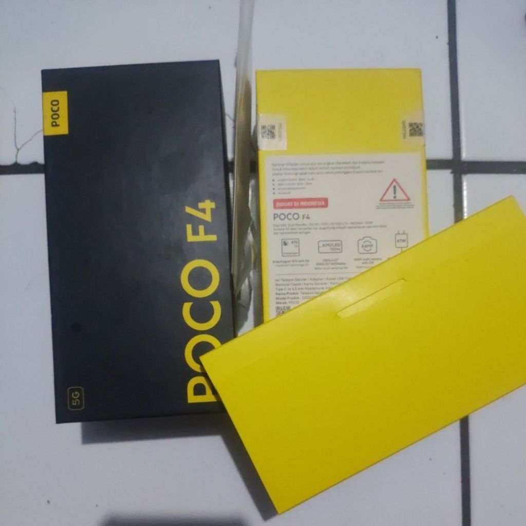 kardus Poco F4 second original