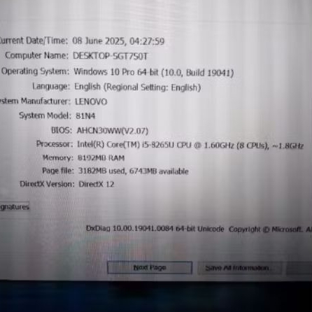 motherboard normal lenovo ideapad C340 14iwl core i5 gen 8 dual VGA baca deskripsi dulu