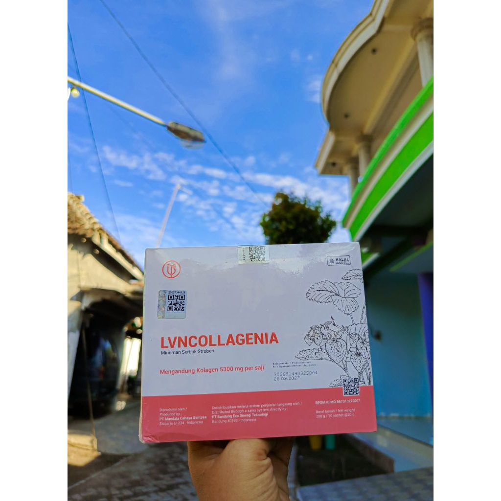 lvncollagenia minuman mencerahkan kulit dan menyehatkan tubuh original 100%