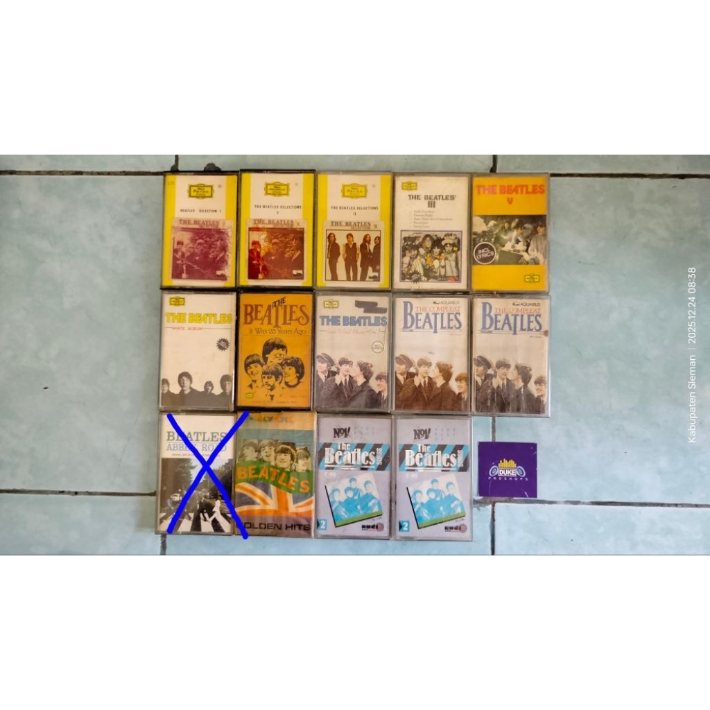 kaset Beatles & Jon Lennon Legend Rock Classic Rock Rock n Roll