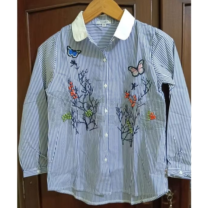 Kemeja Anak[FLASH SALE]Ballet de paris*Kemeja bahan adem*Kemeja salur