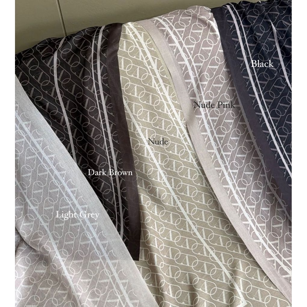 MUSE MONOGRAM ARASCARF