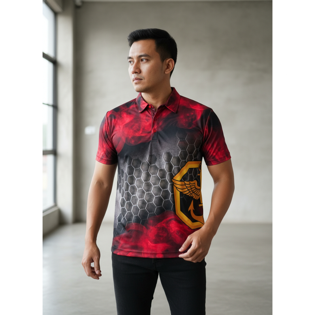 Kaos TNI Army Jersey Polo Kopassus TNI AD Terbaru