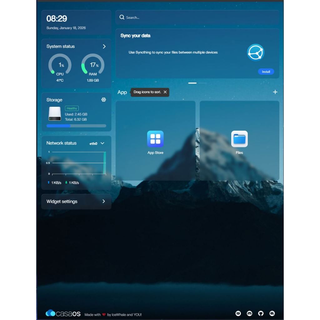 CasaOS STB MiniPC i5 i7