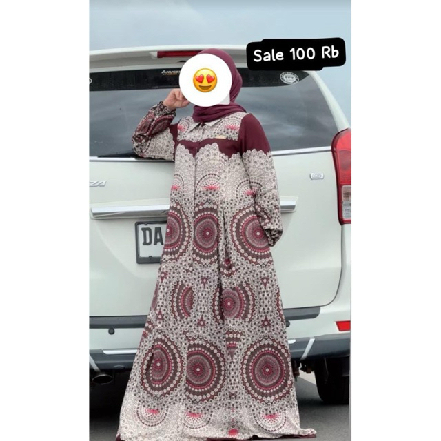 gamis syahida / sale / promo