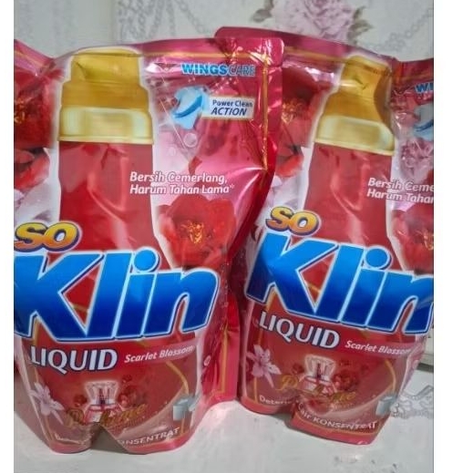 soklin liquid detergent ( soklin cair)
