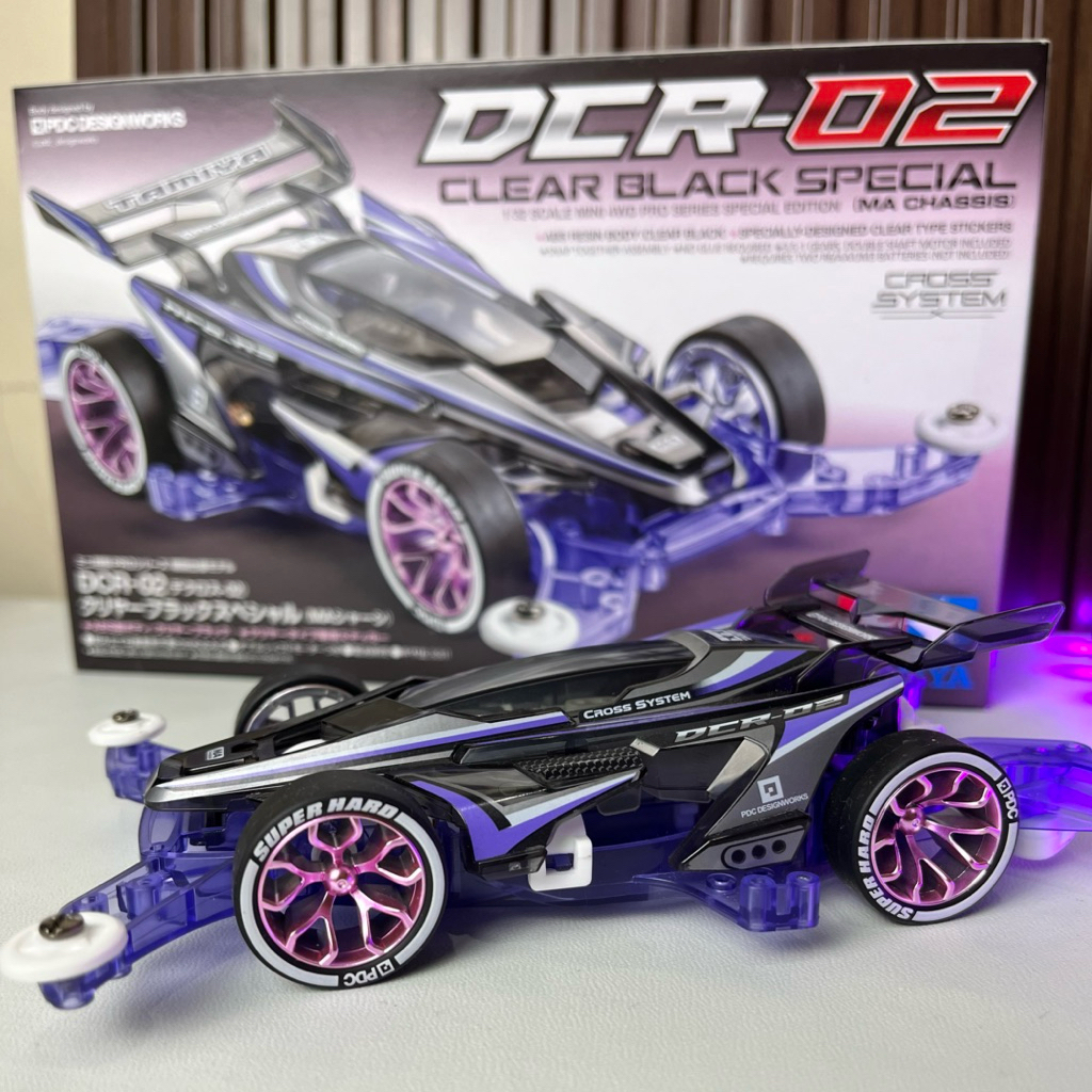 TAMIYA DCR 02 CLEAR BLACK SPECIAL