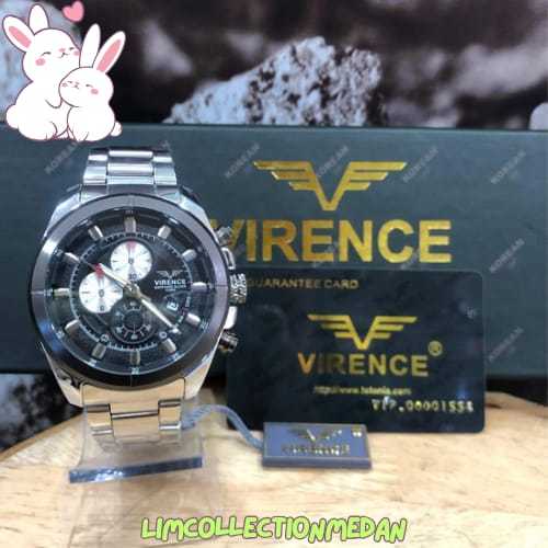 Jam Tangan Pria Virence Rantai Besi