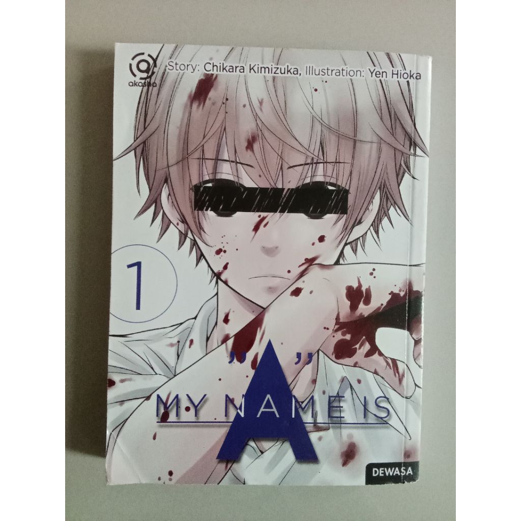 Preloved komik MY NAME IS A vol 1 like new