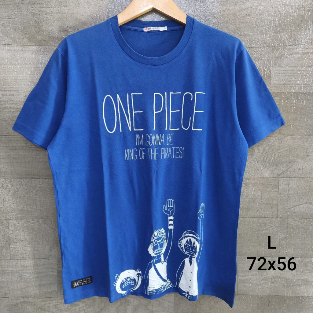Kaos T-Shirt UT One Piece Blue