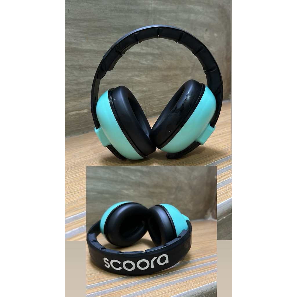 preloved scoora earmuff bayi pemakaian 2x