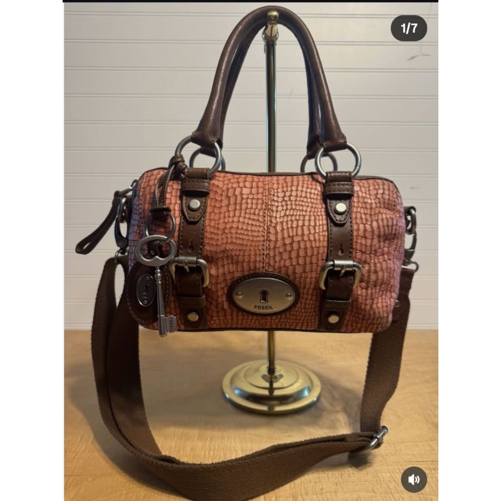 TAS SPEDY SMALL SNAKE SKIN OCIL