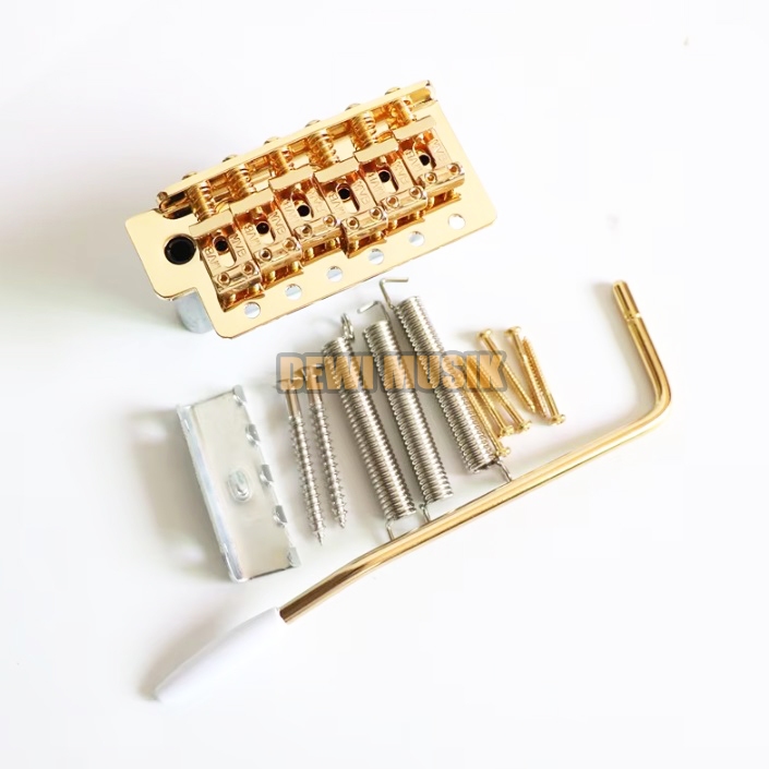 TREMOLO SEMI UPDOWN GITAR STRATO MVB WARNA GOLD BUATAN KOREA AG999 / BRIDGE GITAR (SC3013)
