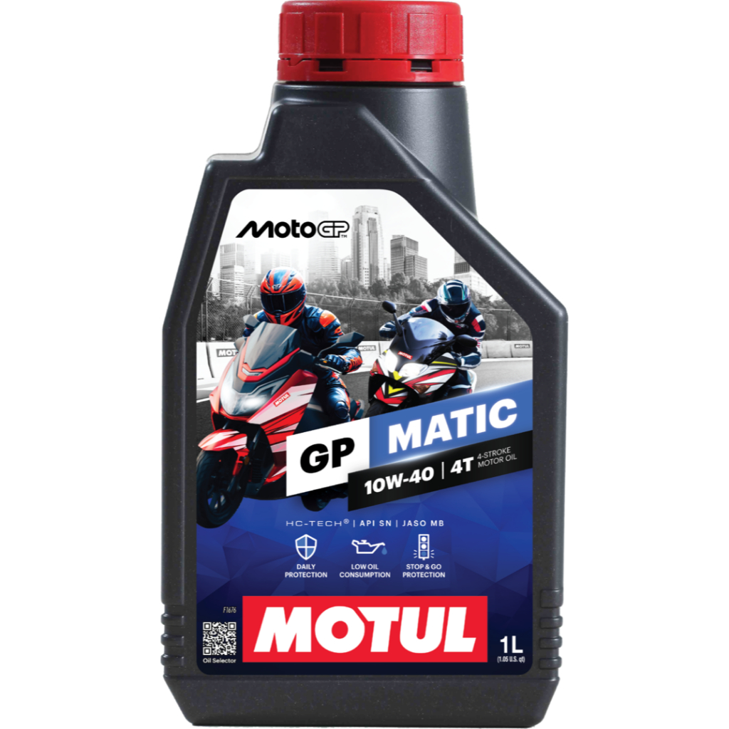 MOTUL GP MATIC 4T SAE- 10w-40 1Liter OLI MOTUL GP MATIC OLINYA MATIC NMAX AEROX ADV
