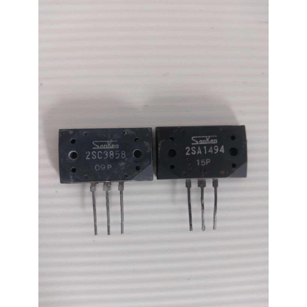 sanken 2SC3858   2sa1494  bekas cabutan asli original.harga 1 biji.pilih variasi