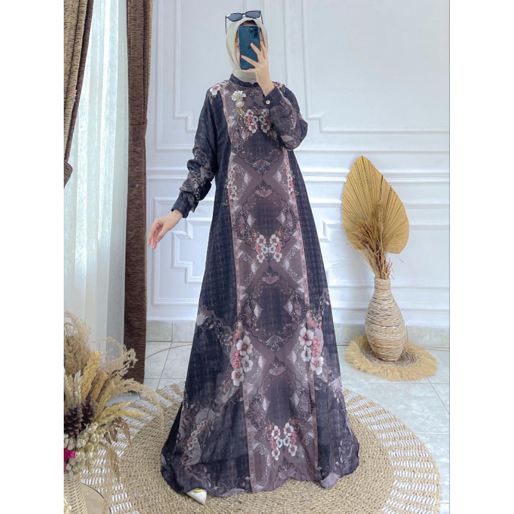 DRESS SHIFON BY HMF PREMIUM