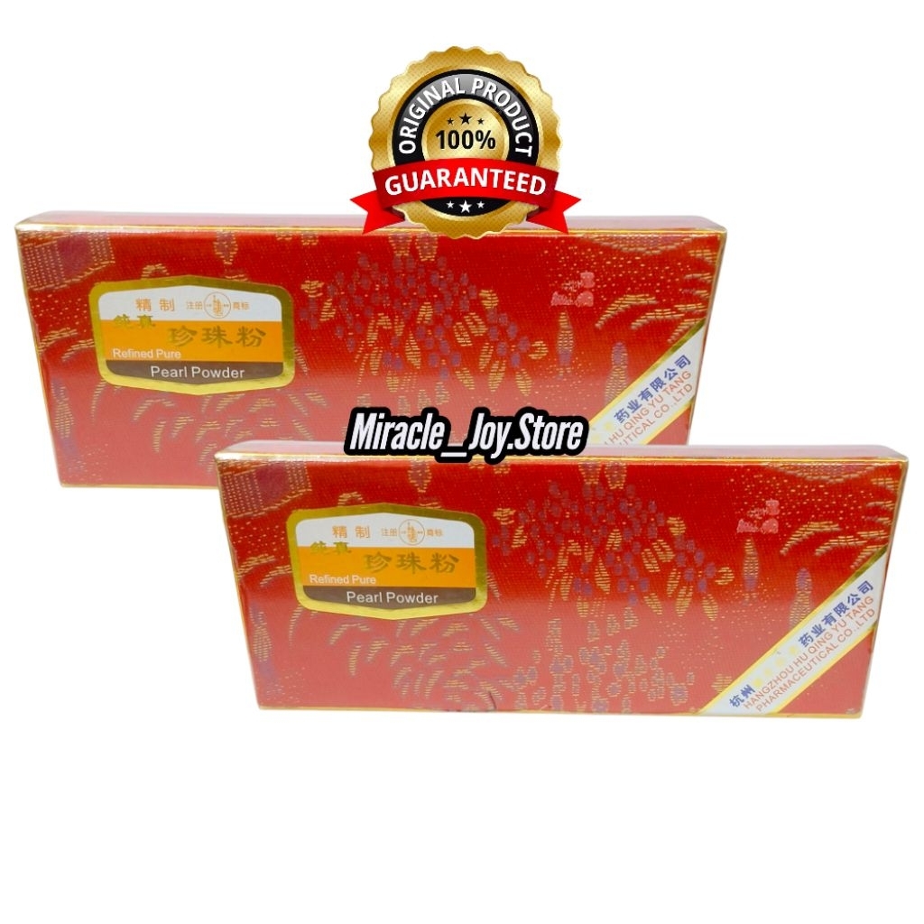 ASLI 100% ZHEN ZHU FEN (PEARL POWDER BUBUK MUTIARA) / MASKER WAJAH ZHEN ZU FEN BUBUK MUTIARA