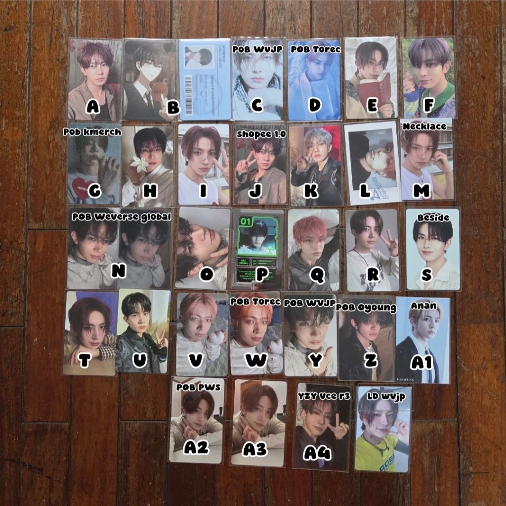 PHOTOCARD PC HEESEUNG — ENHYPEN OFFICIAL