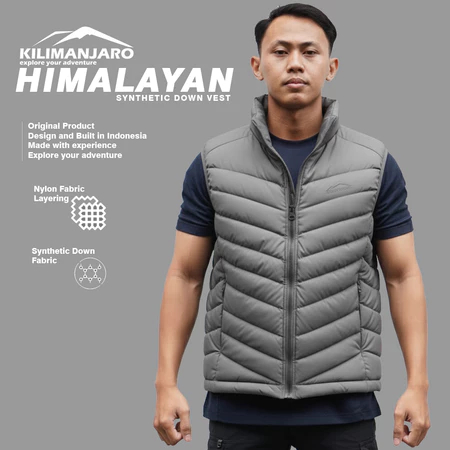 Vest Kilimanjaro Himalayan Original - Jaket Rompi Kilimanjaro Synthetic Down Original - Jaket Bulu A