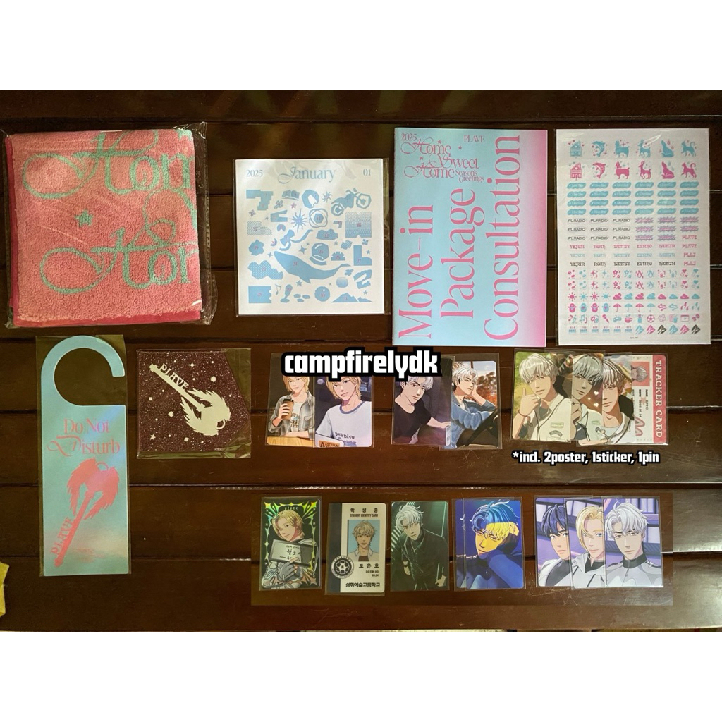 PLAVE 2025 2026 Season's Greetings Caligo Photocards