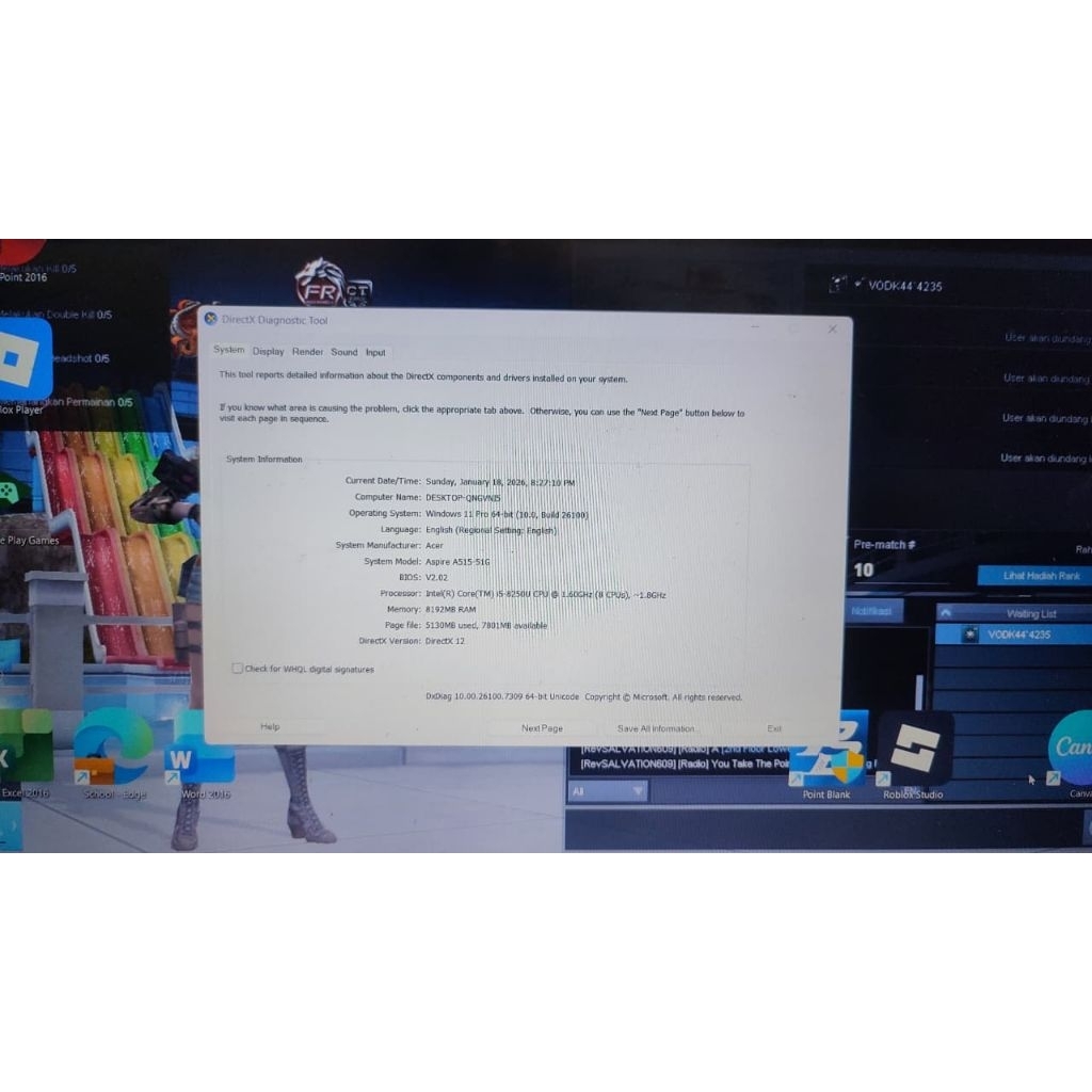 Acer Aspire 5 A515-55 (2019)