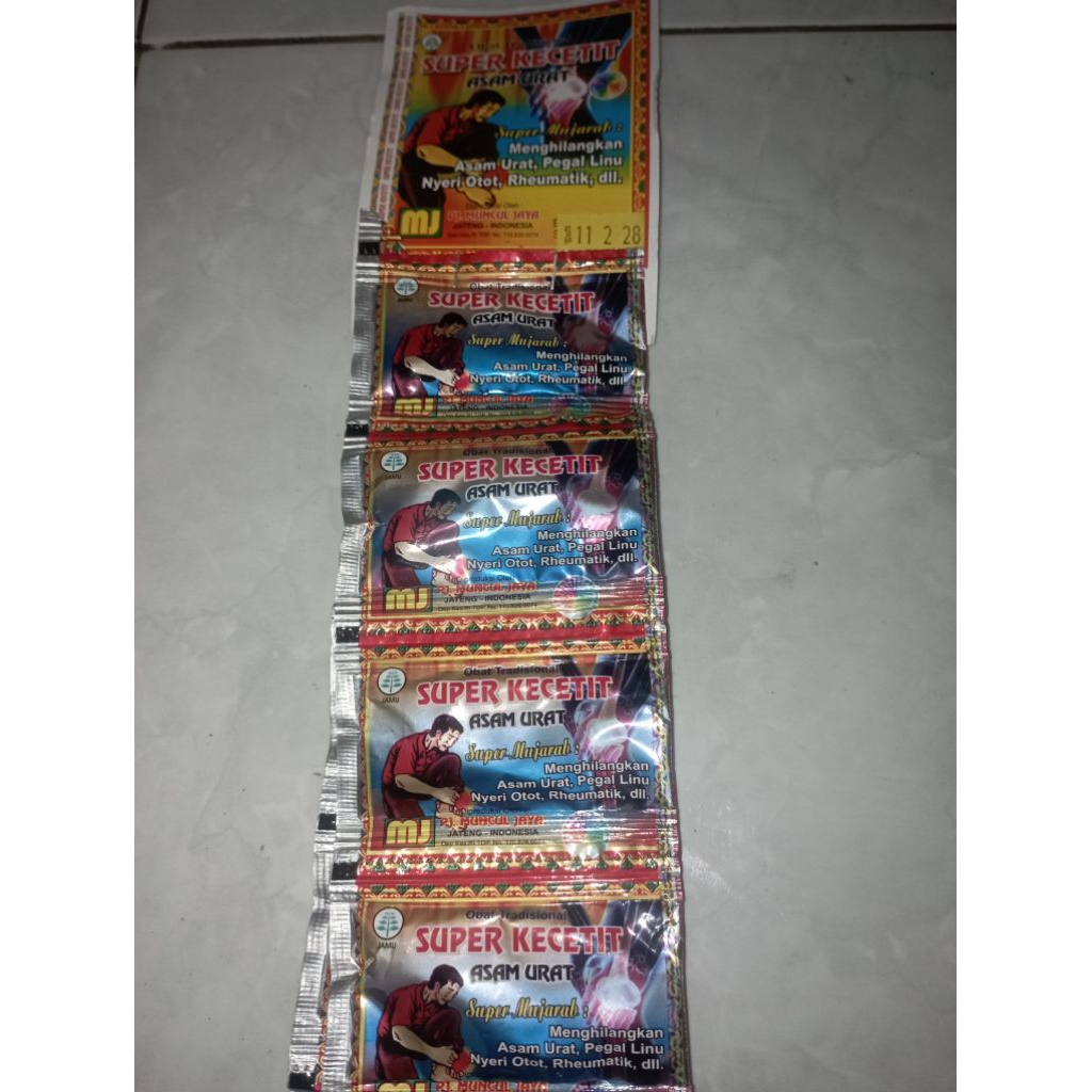 tablet asam urat Kecetit